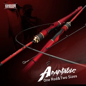 kingdom adaptable spinning fishing rods 41 section 1 8m2 1m 1 98m2 28m multi section feeder rods casting fishing travel rod free global shipping