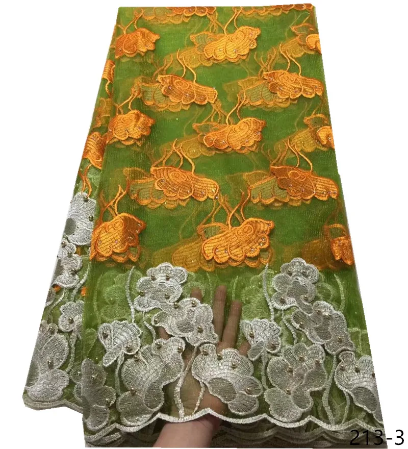 African Lace Fabric 2019 Embroidered Nigerian Laces High Quality French Tulle For blue Women Dress Wedding | Дом и сад