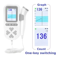 prenatal fetal doppler baby heart sound monitor ultrasound meter portable for pregnancy foetus sonoline b no radiation 3 0mhz