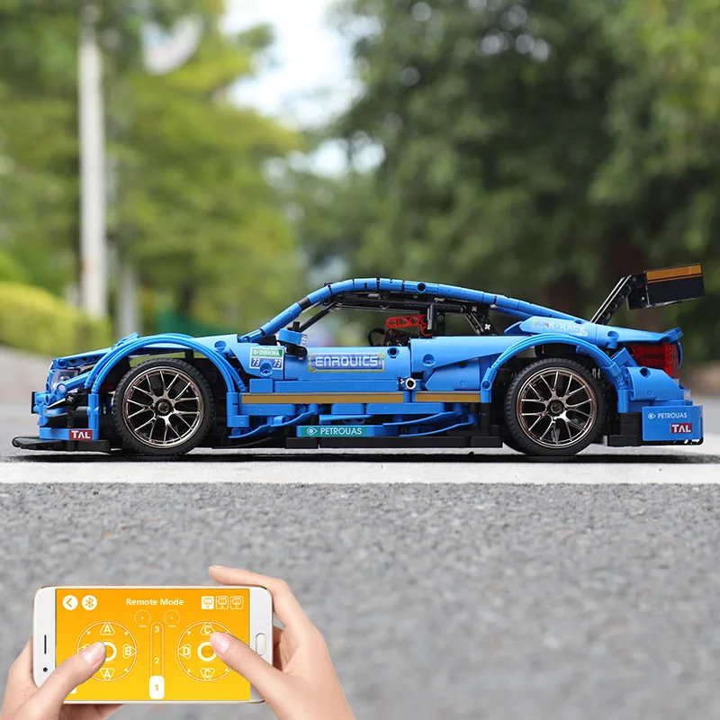 Высокотехнологичный спортивный гоночный автомобиль MOULD KING Super C63 силовые