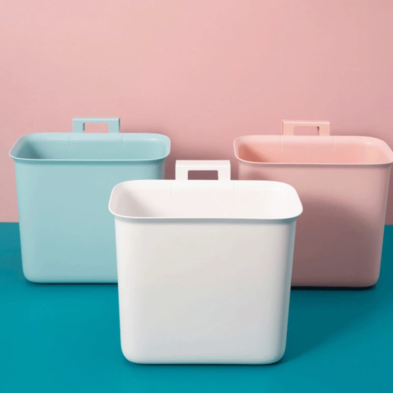 Кухонный шкаф мусорный подвесная дверь контейнер пластиковый настольный для