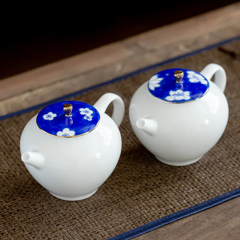

Ручная роспись, сладкая керамическая посуда, заварочный чайник, бытовой простой чайный набор с шариковым отверстием, керамический чайник, ч...