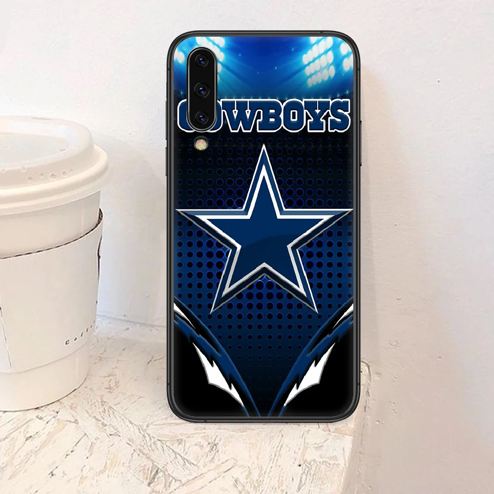 

Dallas Cowboys Phone Case For Samsung Galaxy A 3 5 7 8 10 20 20E 21S 30 30S 40 50 51 70 71 black Waterproof Painting Hoesjes