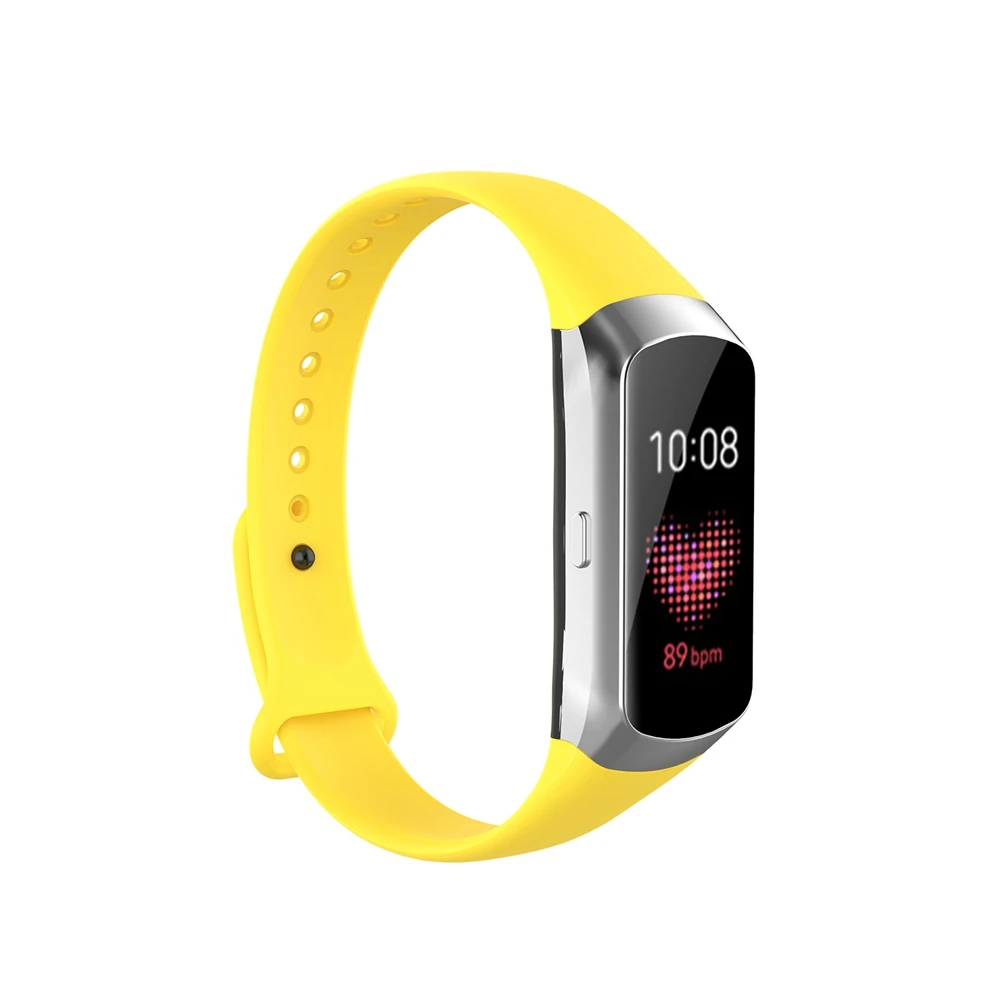 Hangrui Спортивные Мягкие силиконовые часы ремешок для samsung Galaxy Fit SM-R370 смарт-браслетный ремешок для часов SM R370 аксессуары