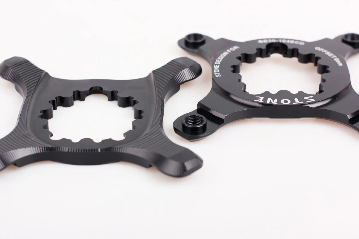 Каменная цепь паук для sram BB30 до 104 BCD адаптер конвертер XX1 Орел X01 X9 X0 104BCD узкий n широкий зуб 0 мм смещение MTB