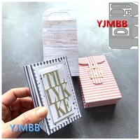 yjmbb 2021 new exquisite bags and gift boxes 1 metal cutting mould scrapbook album paper diy card craft embossing die cutting