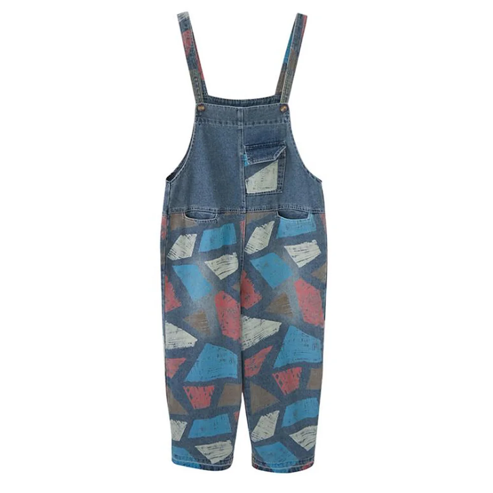 

Casual Loose Women Jeans Overalls Plus Size Fashion Girls New 2021 Spring Autumn Denim Overall High Waist Korean Jean Jumpsuits