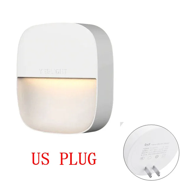 US PLUG Xiaomi Mijia Yee светильник YLYD09YL квадратный светильник управляемый умным датчиком Ночной светильник ультра-низкое энергопотребление ac220в - Цвет: US PLUG