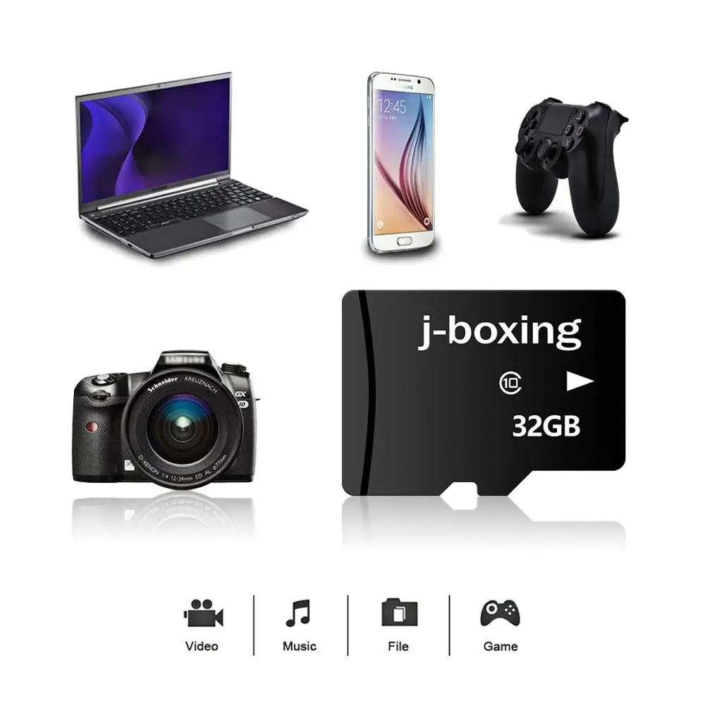 J-boxing 32GB TF Card Memory Card with Adapter Flash Memory SD Card 32 gb cartao de memoria for Smartphone/Tablet PC/GPS/Camera images - 6