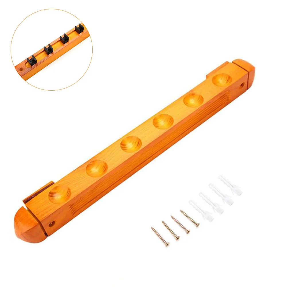 Настольный подвесной бильярдный набор кия прочный настенный деревянный