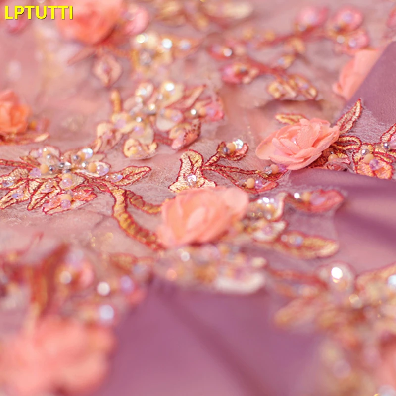 LPTUTTI аппликации вышивка новый для женщин Элегантный Дата Церемония вечернее