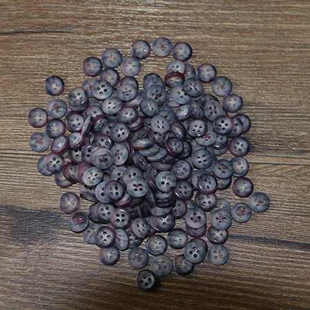 50PCS 12mm 50 шт. смолы Кнопка клип круглый микс два отверстия подходит для одежды diy кнопки сумки аксессуары - Цвет: 50PCS 12mm