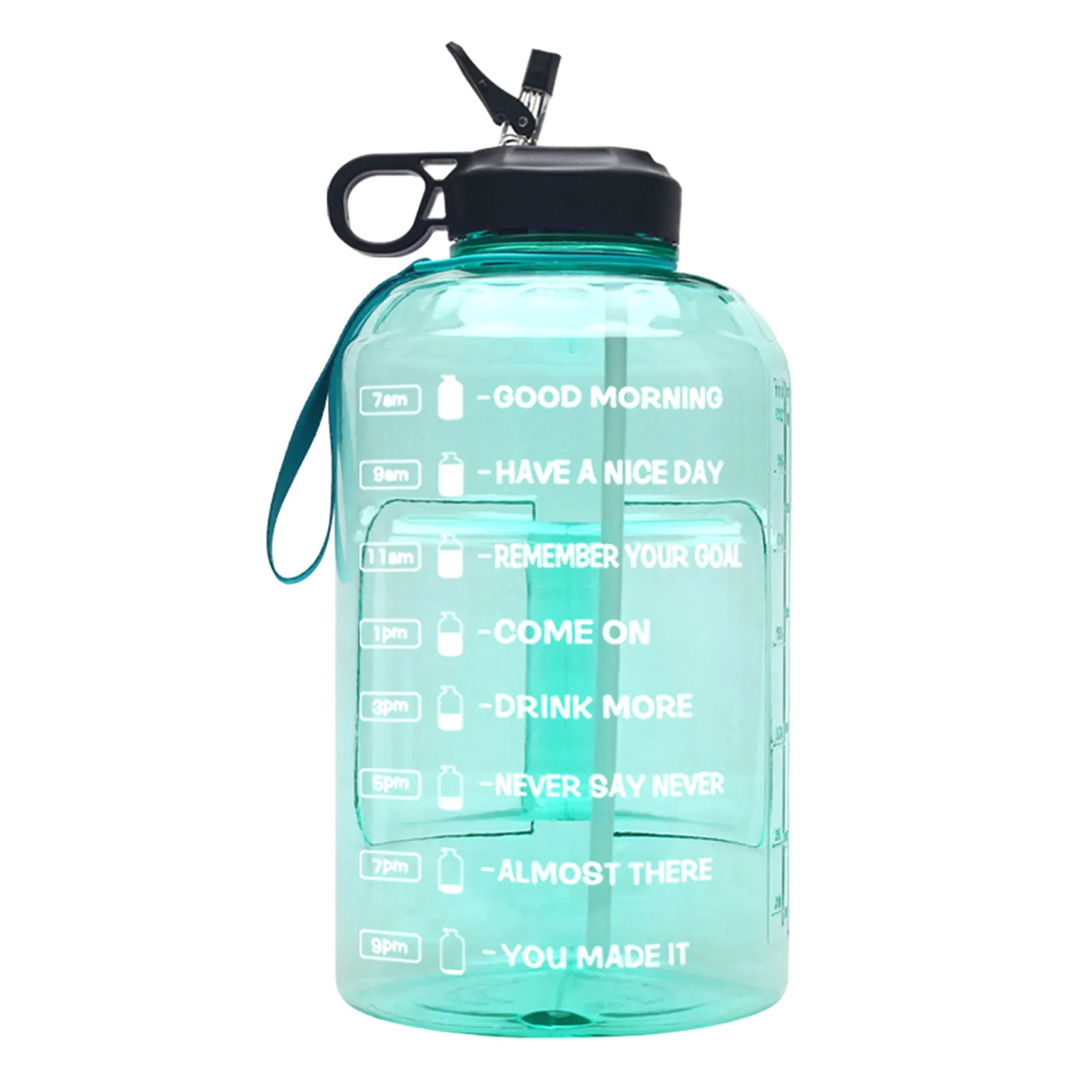 

Эргономичная герметичная пластиковая бутылка для воды с широким горлышком, 3,78 л