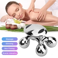 4d facial massage roller face lifting tightening anti wrinkle massager tools body slimming anti cellulite roller v face shaping