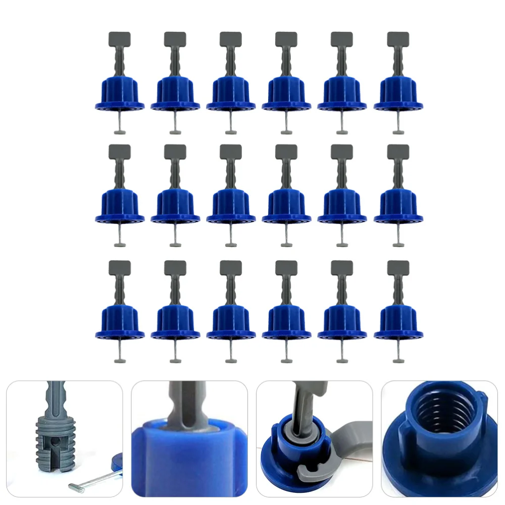 

50 Sets ,ulti-purpose Tile Leveling System Clips Practical Ceramic Spacers