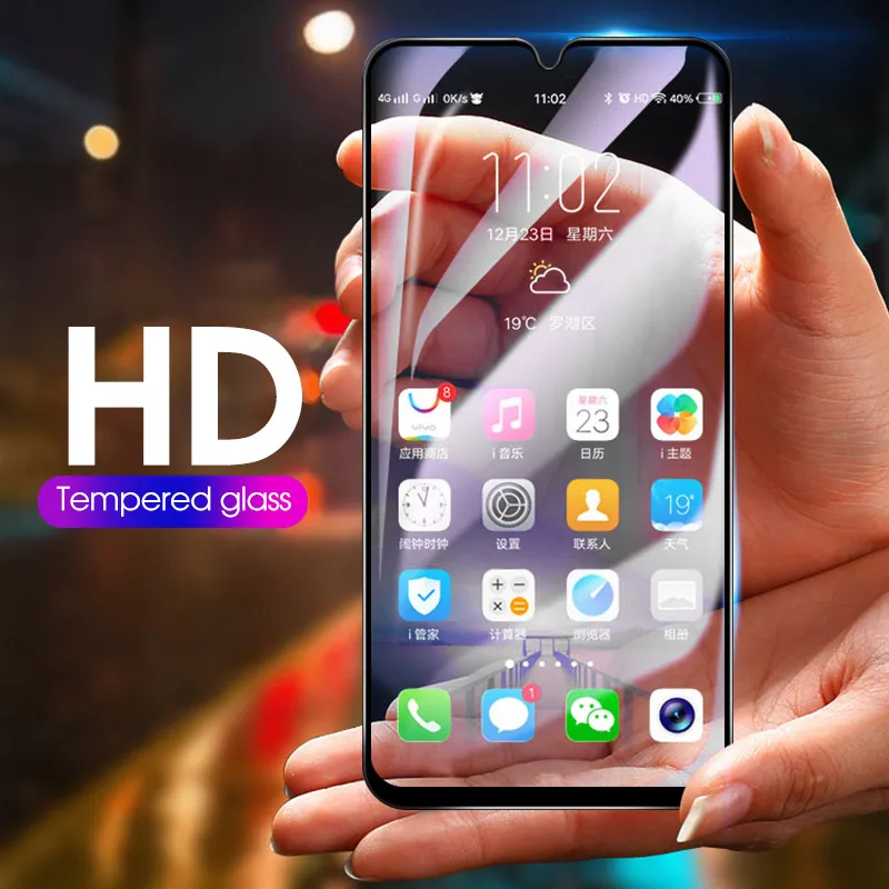 2 шт. 30D полное покрытие termined стекло для UMIDIGI A5 Pro защитный чехол экрана пленка Capa 6 3
