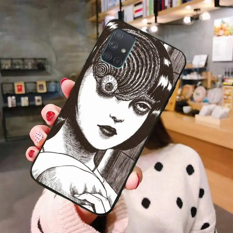 

Junji Ito Tees Horror Thriller Phone Case For Samsung Galaxy A21S A01 A11 A31 A81 A10 A20 A30 A40 A50 A70 A80 A71 A51