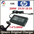 Оригинальный 19,5 V 10.3A 200W ноутбук адаптер зарядное устройство для HP EliteBook 8740w 8760w 8770w ZBook 15 17 TPN-CA03 815680-002 835888-001
