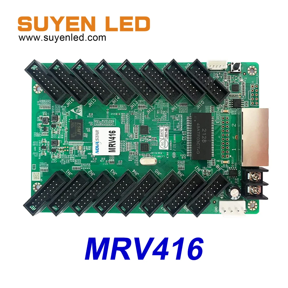 

Лучшая цена NovaStar полноцветный светодиодный экран приемная карта MRV416 MRV366