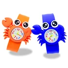 5D Краб часы детские развивающие Обучающие игрушки детские часы для мальчиков и девочек Подарки на день рождения Дети Кварцевые детские наручные часы