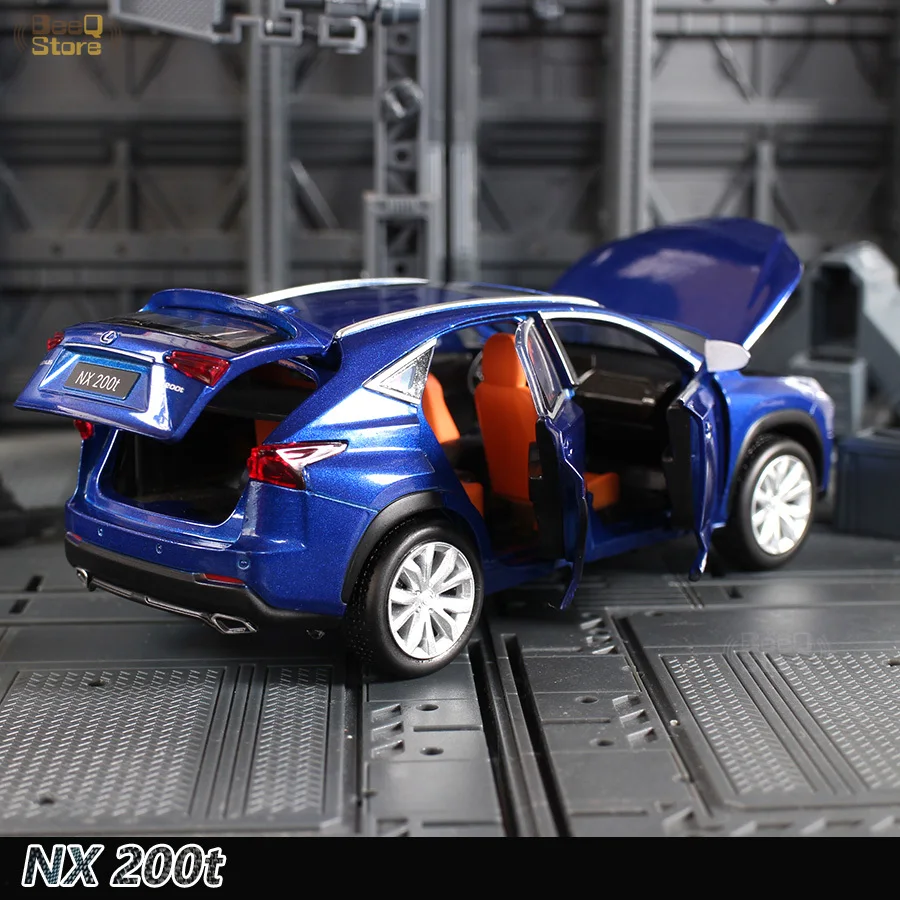 

NX200t 1:32 Diecast Alloy Car Model Diecasts Toy Vehicles Car Model with Sound Light Collection Toys for Children Gift Birthday