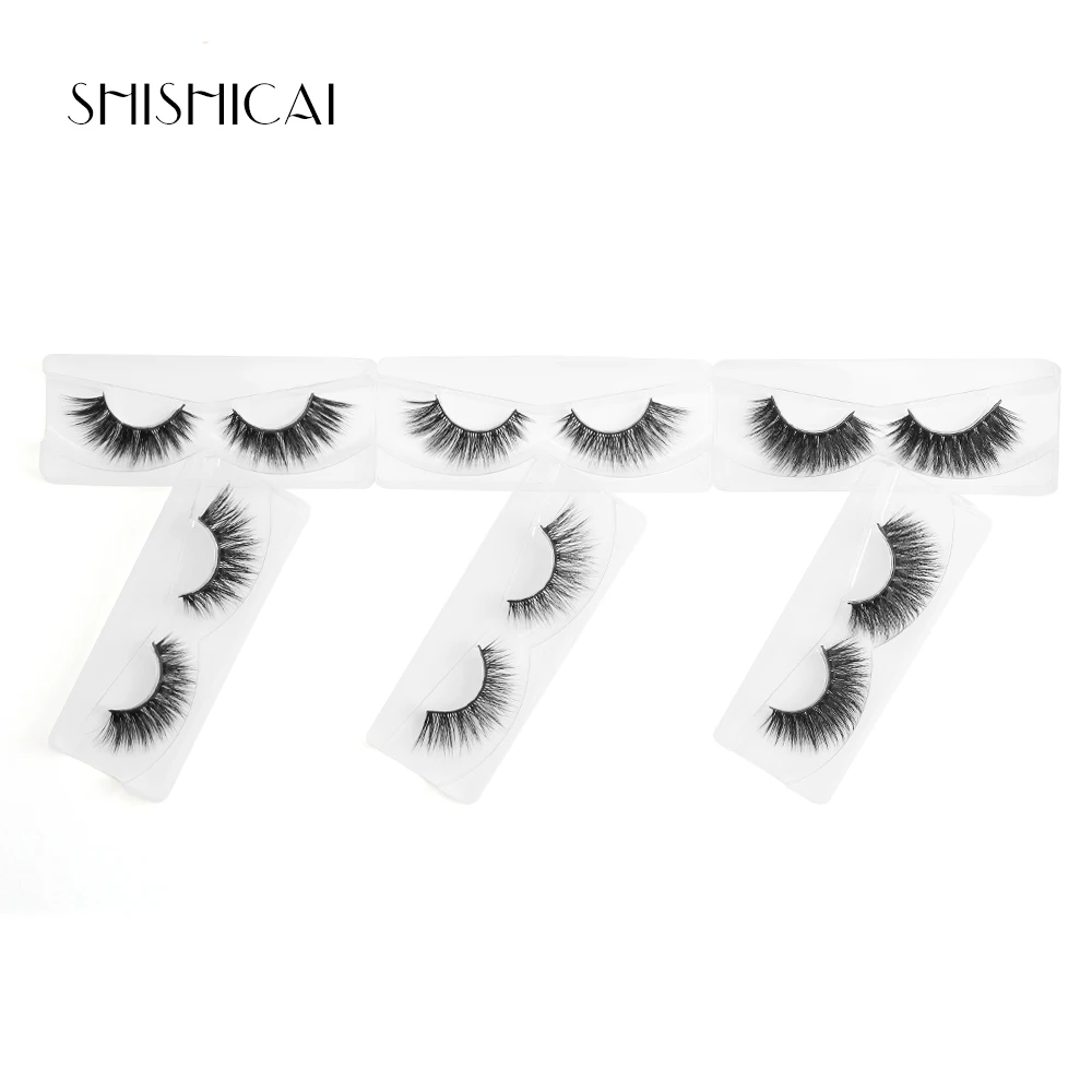 Оптовая продажа ресниц 30 шт 3d норковые ресницы натуральные с сумкой оптовая