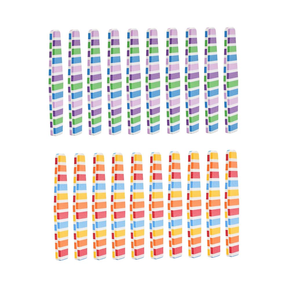 

Nail Double Colors Sided Sanding BufferBuffer Block Polishing Double Side Durable Quartz Pedicure Manicure Tool for Salon