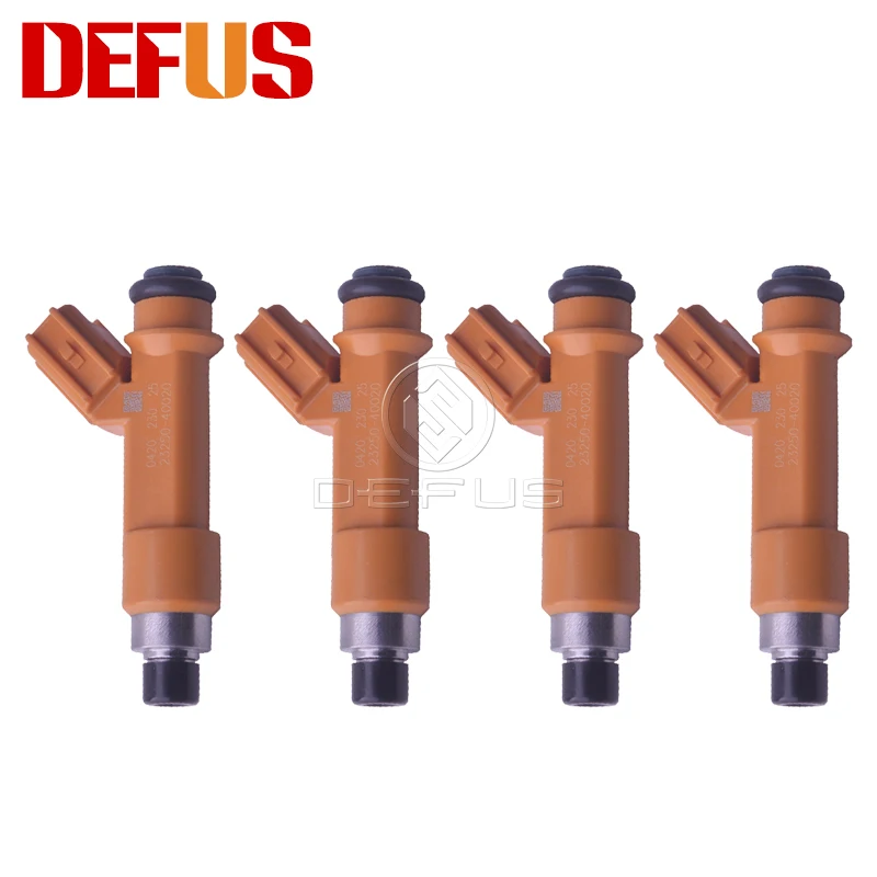 

DEFUS 4 шт. 23250-40020 Форсунка топливной форсунки для Toyota Camry RAV4 Highlander Solara 2.4L 02-04 2325040020 впрыска бензина Bico