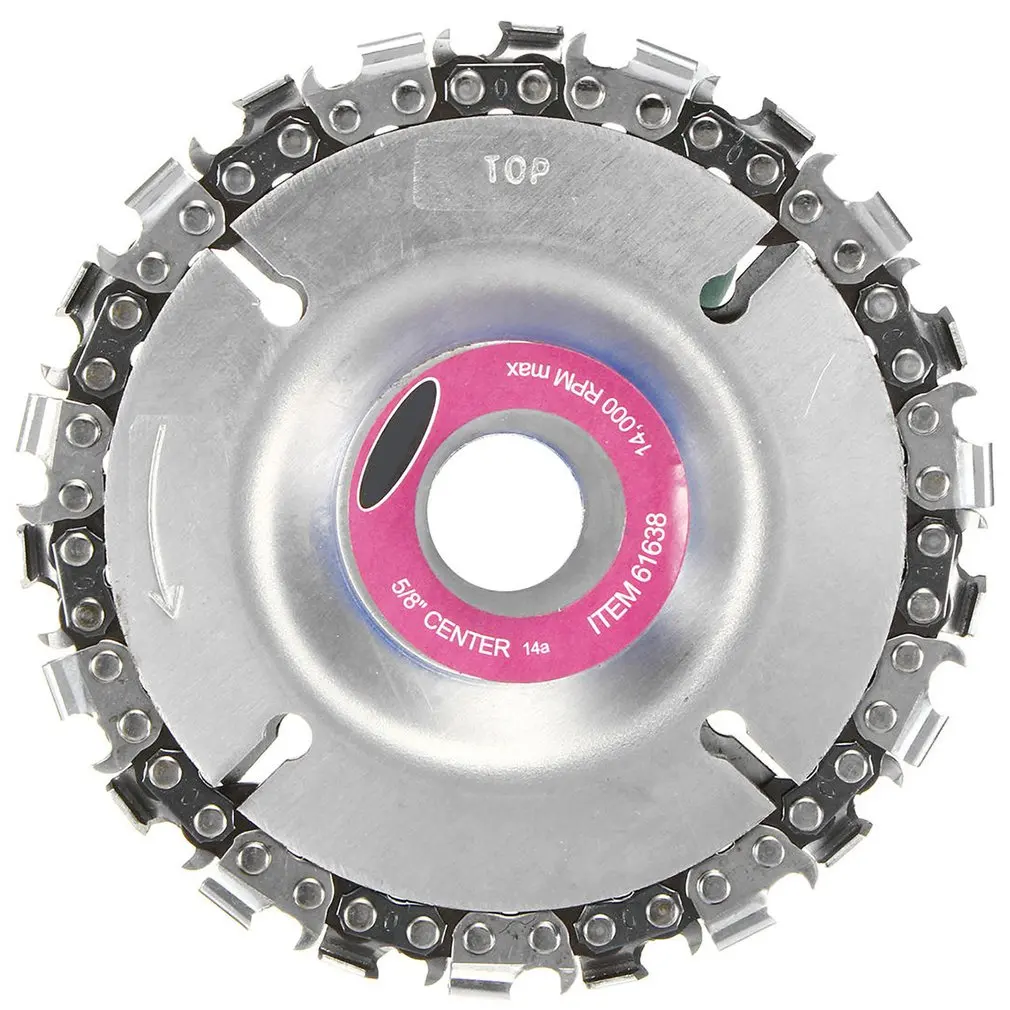 

4Inch/5 Inch Angle Grinders Chain Saws Disc Chainsaw Wheel Woodworking Wood Grinding Carving Cutting Tools