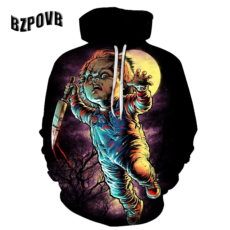 2019 последняя модель 3D печать Толстовка с черепом Мужская Унисекс модная