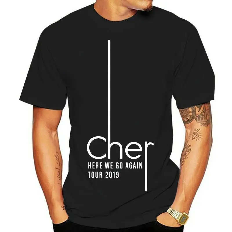 

New Get This Cher Here We Go Again Tour Dates 2019 T-Shirt Size S To 2XL