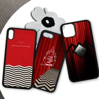 welcome to twin peaks phone case for samsung s21 s20 s30 note 9 20 ultra s10 4g s9 plus s10e high quality pc funda