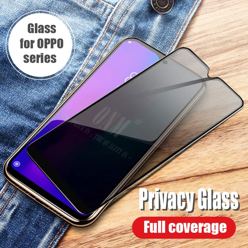 Анти-шпионское закаленное стекло для Oppo R17/Pro Полное покрытие Защита экрана RX17 Pro