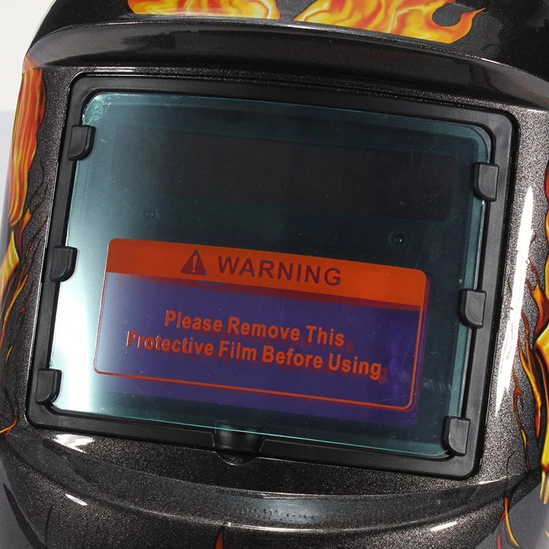 Hot Sale Automatic solar welding helmet mask Flame Skull | Инструменты