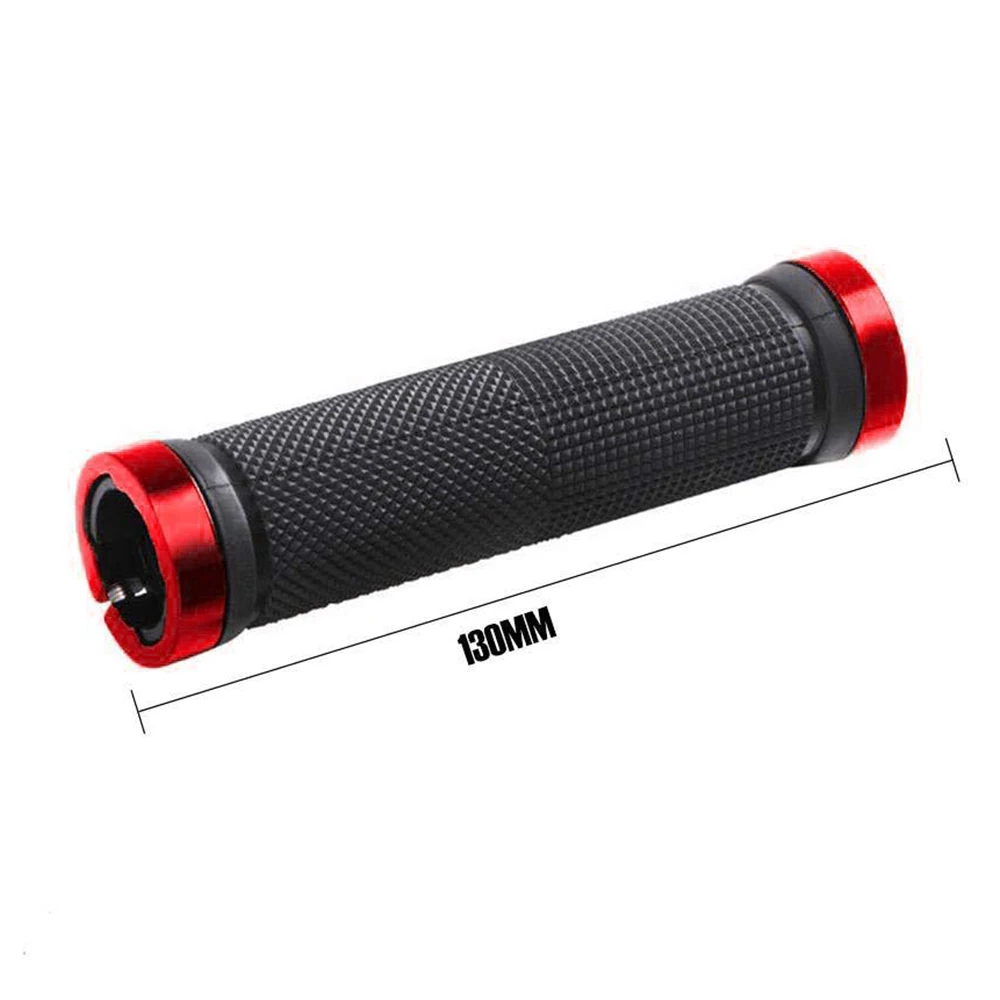 

1 Pair Bike Mountain Bicycle Handle Handlebar Soft Rubber Bar End Grips Plastic