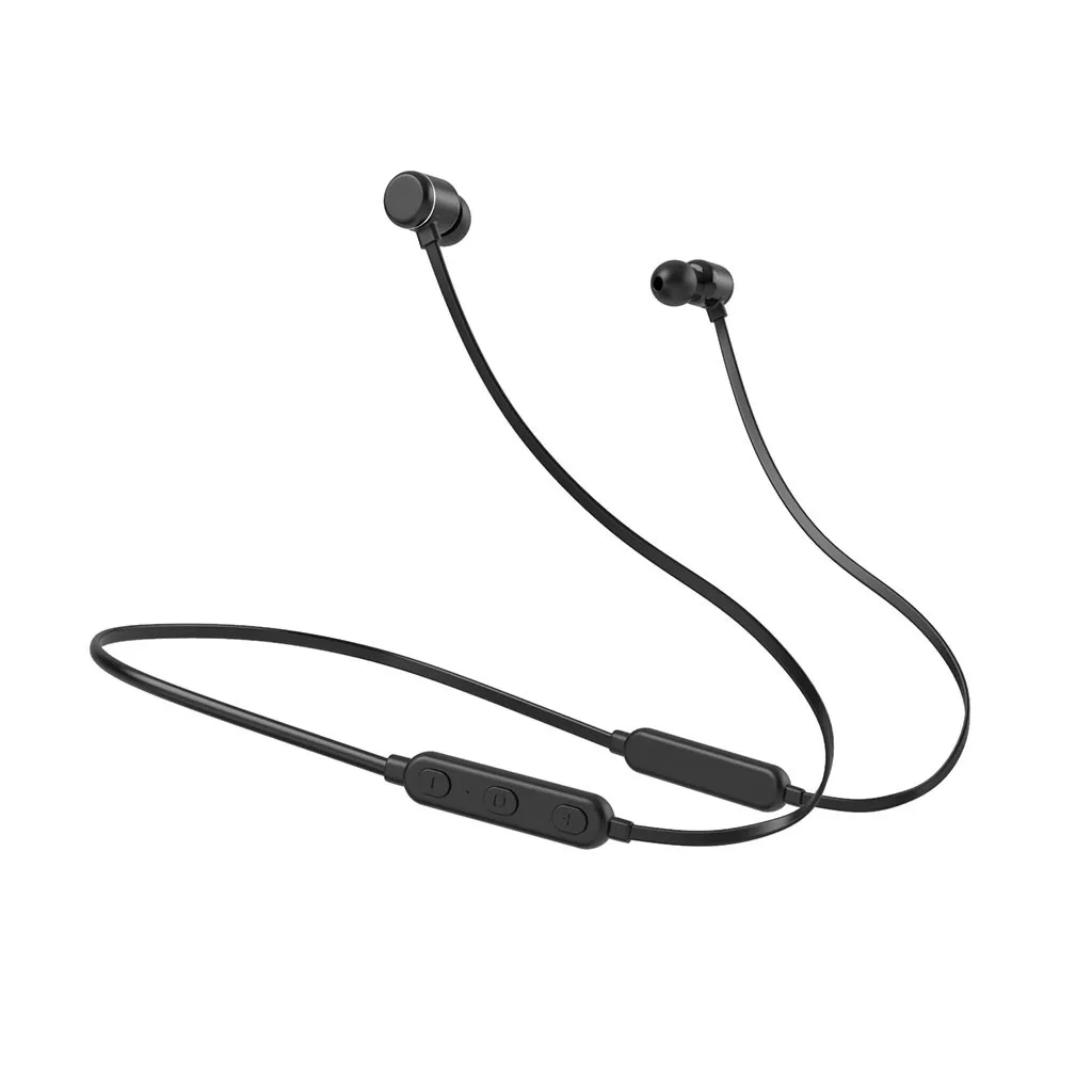 Беспроводные наушники Ouhaobin BT5.0 Магнитная гарнитура спортивные стерео Bluetooth для