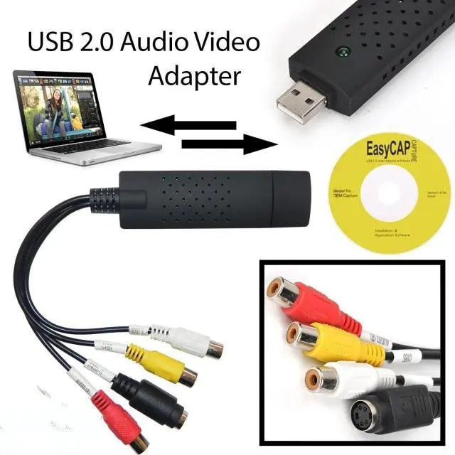 Лидер продаж USB карта видеозахвата одноканальный Usb AV обнаружения сигнала