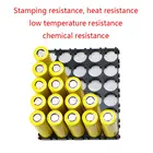 20 шт., литиевые цилиндрические держатели для батарей 18650