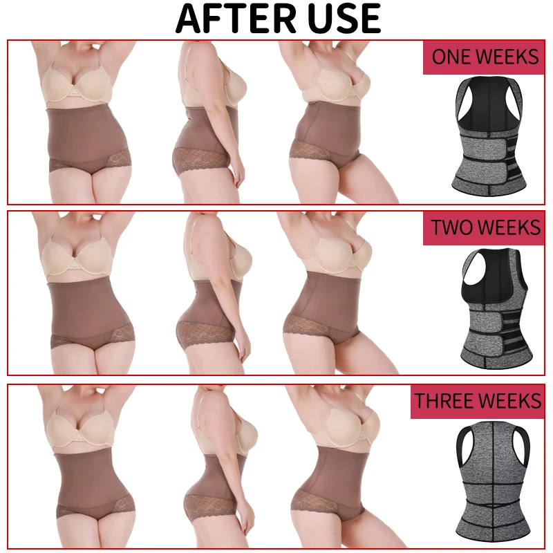 Для женщин талии тренер жилет неопрен Body Shaper сауна спортивный костюм для