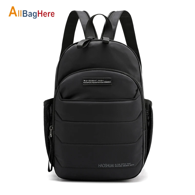 Нейлоновый рюкзак для мужчин многофункциональный легкий дорожный ранец