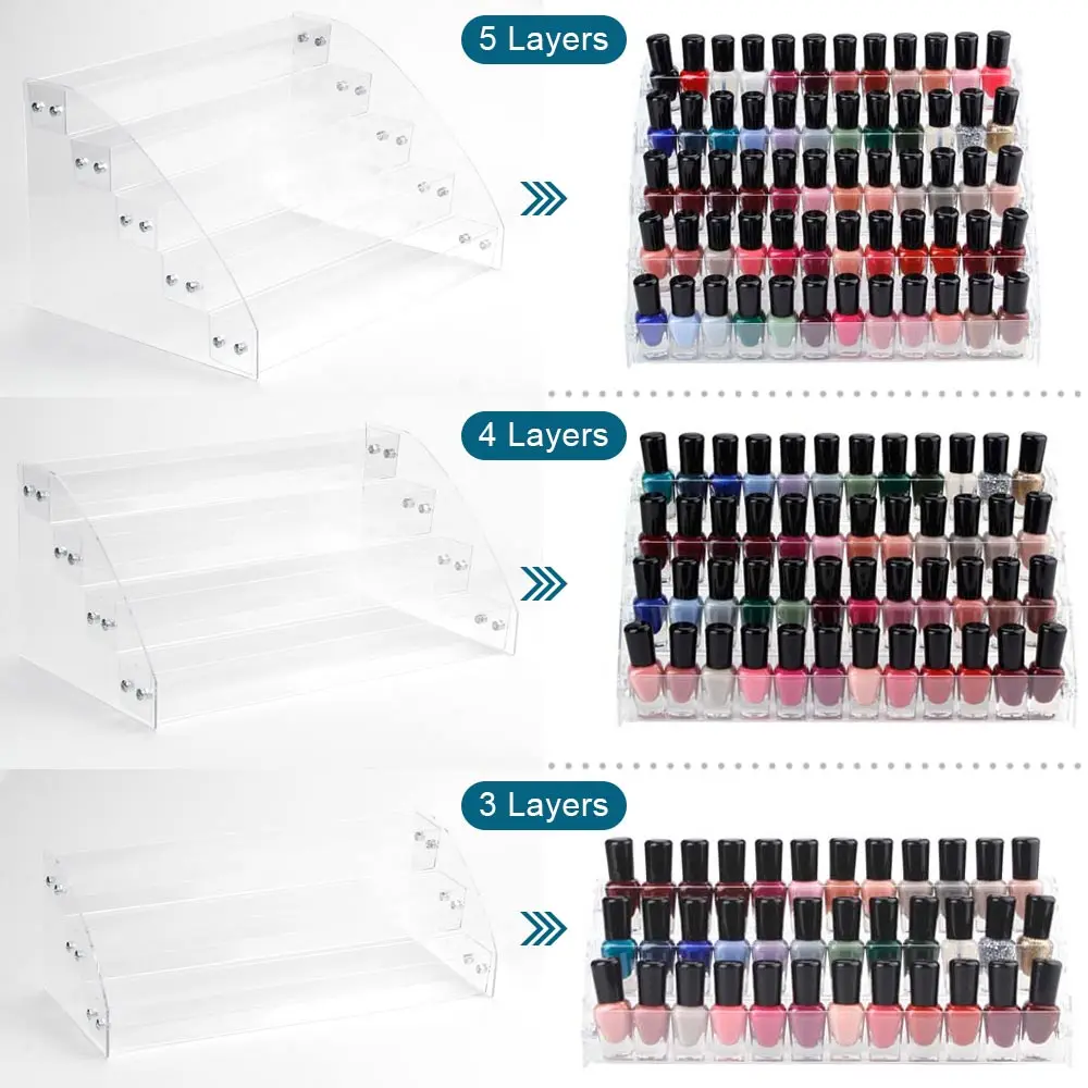 7 уровней лака для ногтей маникюрная стойка акрил маникюрное оборудование