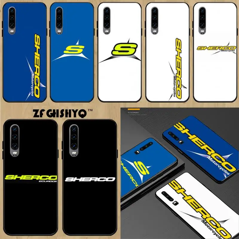 

Fashion Sherco Motorcycle Classic Soft Phone Case For Huawei P20 30 40 Pro Mate30 40 Pro Nova 7pro 7se Honor10 V9 10