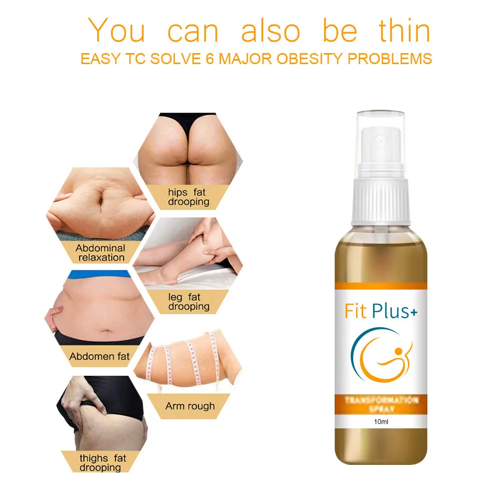 Хит 10/30 мл спрей для трансформации FitPlus похудения тонкий женщин и