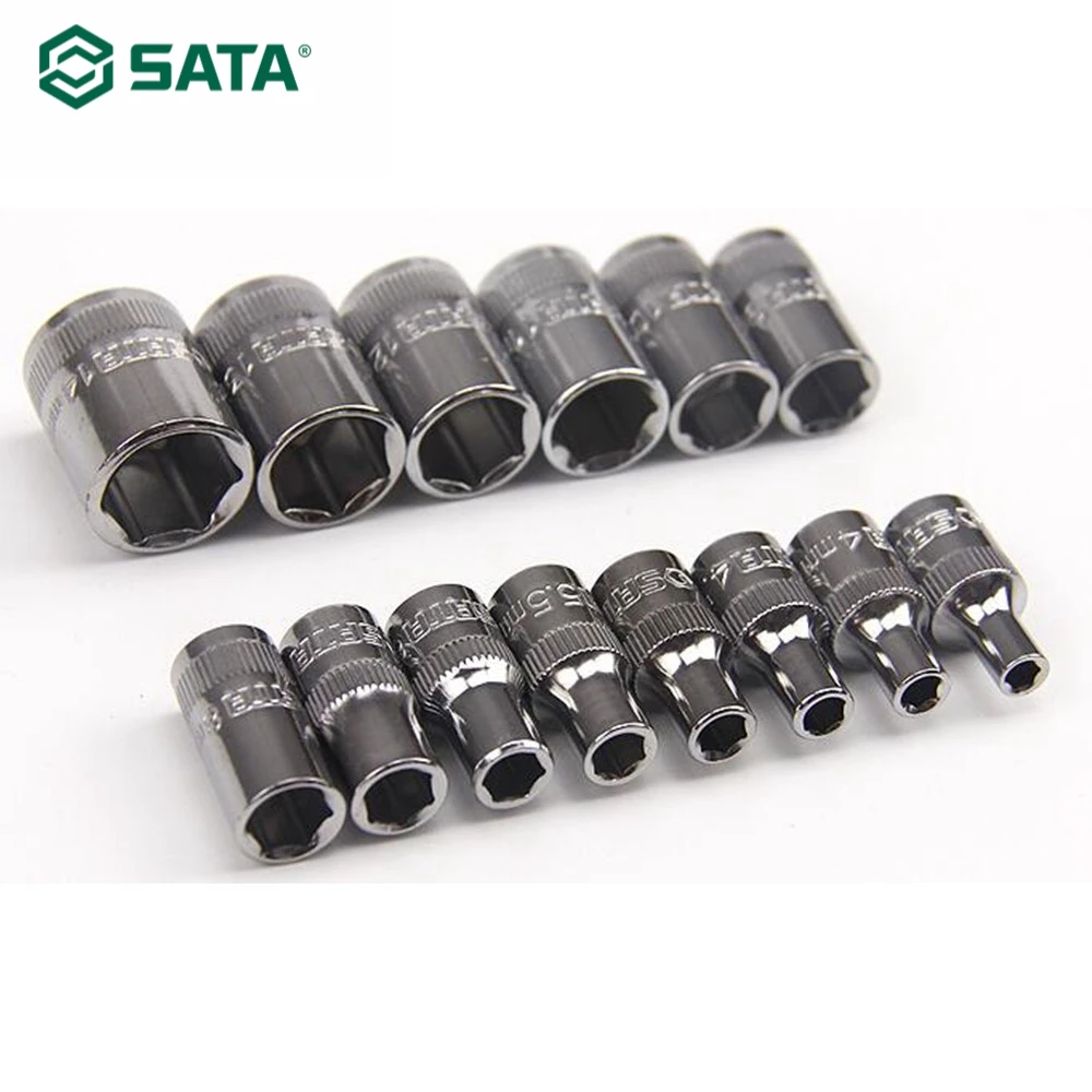Шестигранная головка SATA серии 6 3 мм угловых втулок 5 длинная гаечного ключа для