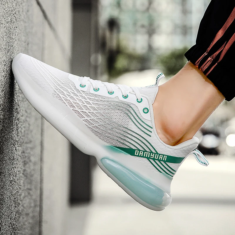 Мужская беговая Обувь 46 дышащие Нескользящие износостойкие мужские кроссовки 45