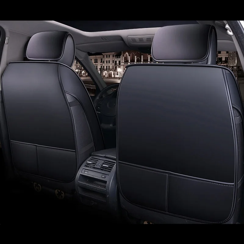 Чехол для автомобильного сиденья чехлы кресла кожаный чехол Solaris 2011 2017 2018 Sorento Tucson