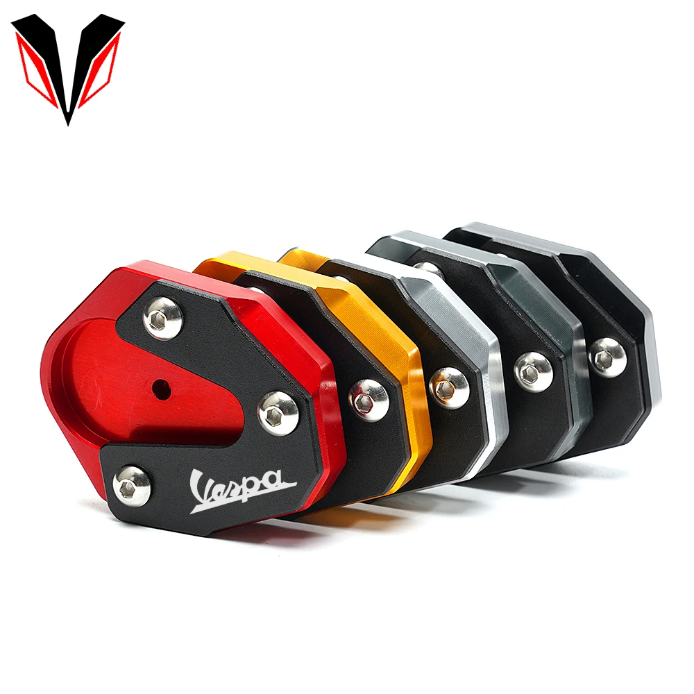 

Удлинитель боковой подставки для Vespa Sprint 125 Piaggio VESPA GTS GTV LX Primavera 150 250 300, аксессуары для мотоциклов