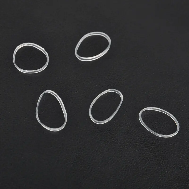 

1000pcs Clear Elastic Hair Bands Ponytail Holder Rubber Bands Rope Hair Ties for Women Bridal Baby Girl Hair Stying Findings