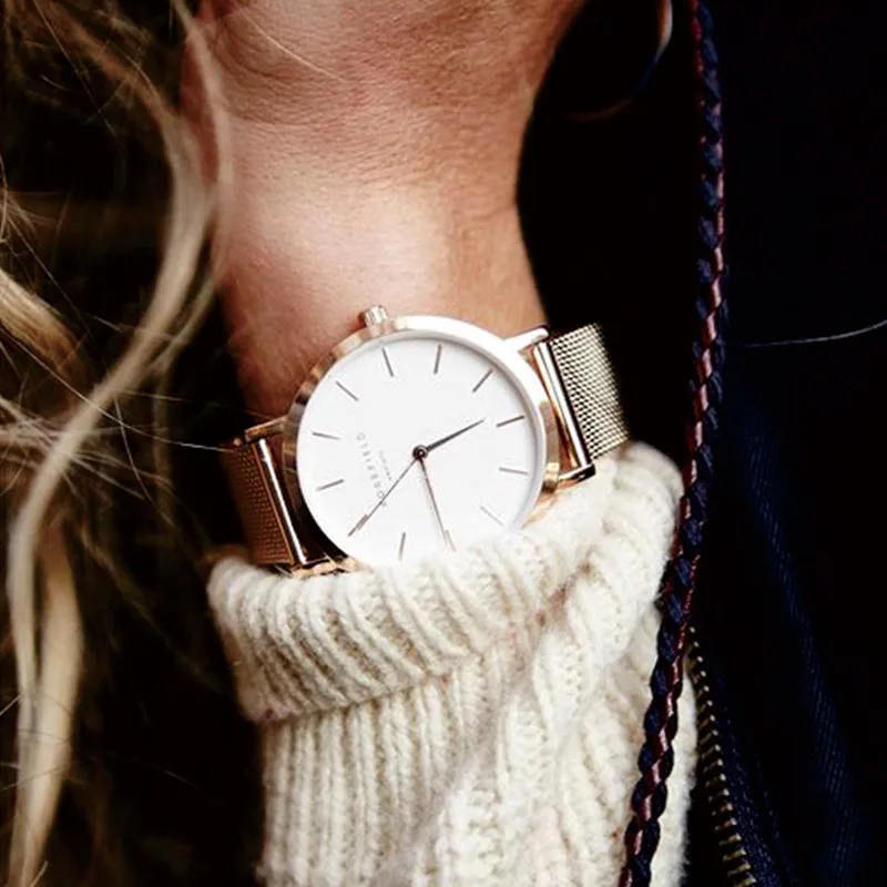 

Luxury Watch Women Dress Bracelet Watch Blue Stainless Steel Quartz Wristwatch Classic Ladies Casual Watch