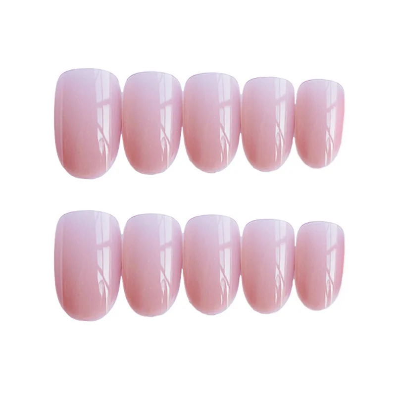 Wholesale Mixed 12 sets 24pcs Fake Nails Short Full Cover False Solid Color Round Oval Square Artificial Naril Art Tips | Красота и